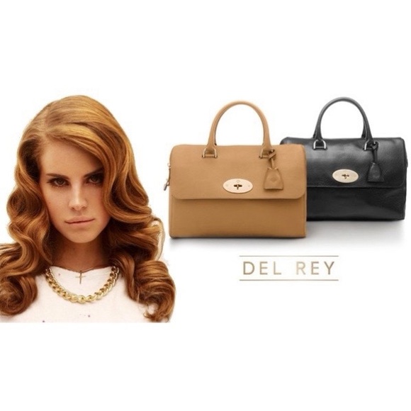 Mulberry Del Rey Deer Brown Glossy Goat Leather Satchel Limited Edition - Picture 2 of 10